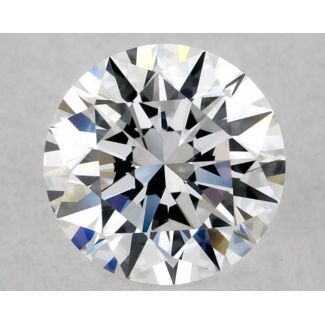 0.45 Carat Round E VVS1 EX GIA Natural Diamond