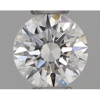 0.23 Carat Round F VS1 EX GIA Natural Diamond