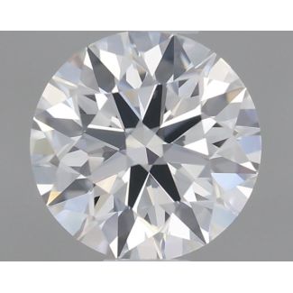 0.62 Carat Round H IF EX GIA Natural Diamond