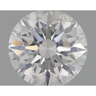 0.40 Carat Round E SI2 EX VG GIA Natural Diamond