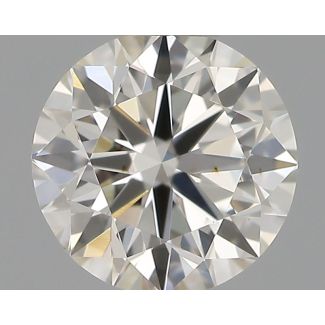 0.4 Carat Round H VVS2 EX IGI Natural Diamond