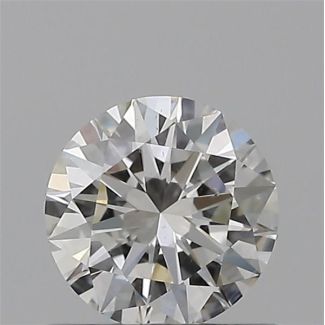 0.50 Carat Round G SI1 EX GIA Natural Diamond