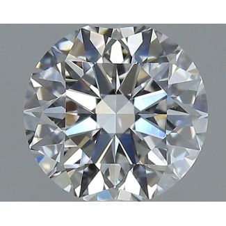 1.41 Carat Round E VVS1 EX GIA Natural Diamond