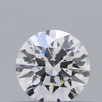 0.31 Carat Round D SI1 EX GIA Natural Diamond