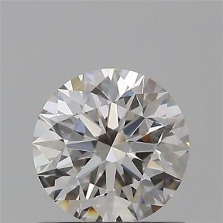 0.61 Carat Round H VS1 EX GIA Natural Diamond