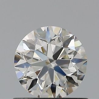 0.6 Carat Round G VVS2 EX IGI Natural Diamond