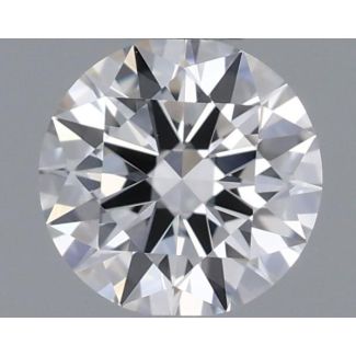 0.33 Carat Round G VVS1 EX VG GIA Natural Diamond