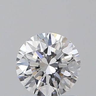 0.91 Carat Round D VVS1 EX GIA Natural Diamond