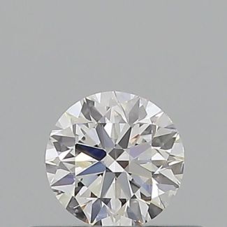 0.28 Carat Round F VVS1 EX VG GIA Natural Diamond