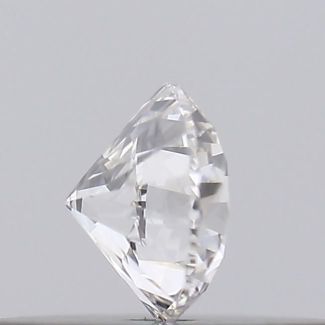 0.18 Carat Round F VVS1 VG GIA Natural Diamond