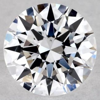 0.5 Carat Round D SI2 EX VG GIA Natural Diamond