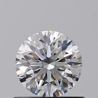 0.50 Carat Round D VVS1 VG EX GIA Natural Diamond