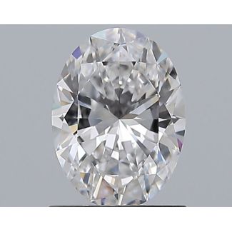 1.01 Carat Oval D VVS2 - EX GIA Natural Diamond