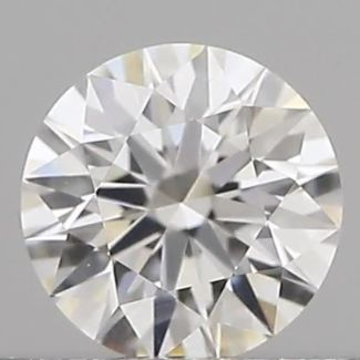 0.24 Carat Round F IF EX GIA Natural Diamond