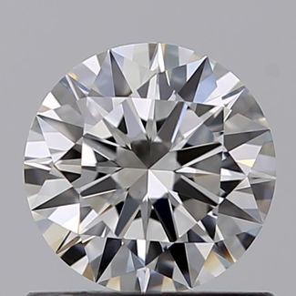 0.63 Carat Round F VS1 EX GIA Natural Diamond