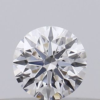 0.17 Carat Round D SI1 EX VG GIA Natural Diamond