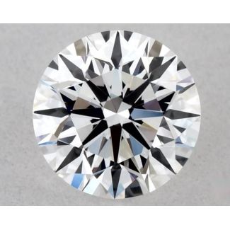 0.38 Carat Round D VVS1 EX VG GIA Natural Diamond