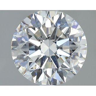 1.7 Carat Round G SI1 EX GIA Natural Diamond