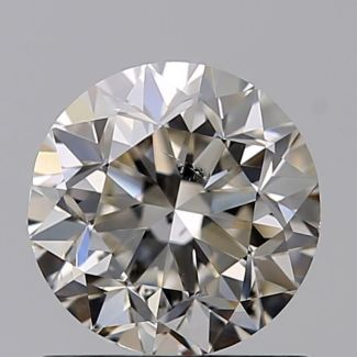 1.00 Carat Round J SI2 F EX VG GIA Natural Diamond