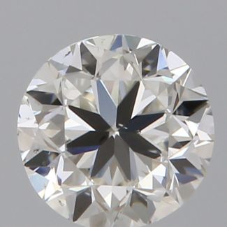 0.51 Carat Round H SI1 GD EX VG GIA Natural Diamond