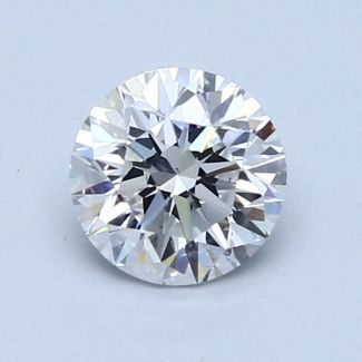 1.0 Carat Round D SI1 VG EX GIA Natural Diamond