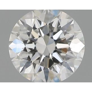 0.33 Carat Round D VS1 EX IGI Natural Diamond