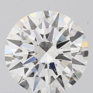 0.71 Carat Round G SI2 EX GIA Natural Diamond