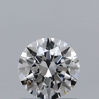 0.70 Carat Round D SI1 EX GIA Natural Diamond