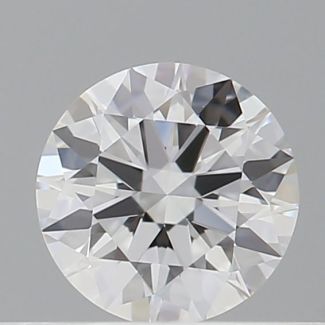 0.35 Carat Round D VVS1 EX GIA Natural Diamond