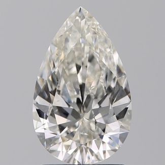 1.52 Carat Pear H SI1 - VG GIA Natural Diamond