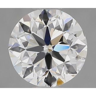 0.80 Carat Round H VVS1 VG EX GIA Natural Diamond