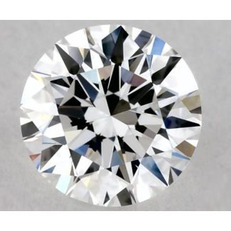 0.8 Carat Round F VVS2 EX VG GIA Natural Diamond