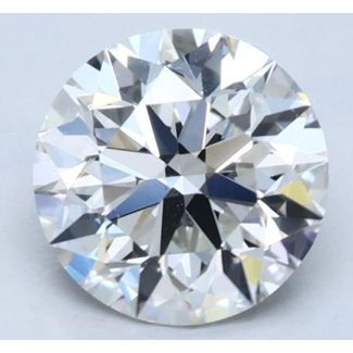 1.02 Carat Round H VS2 EX GIA Natural Diamond