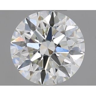 0.75 Carat Round H IF EX GIA Natural Diamond