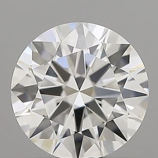 0.6 Carat Round G VVS1 EX GIA Natural Diamond