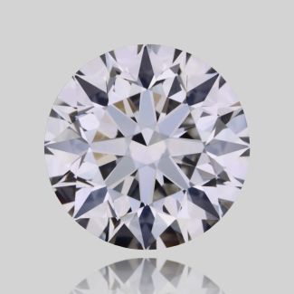 0.5 Carat Round I VVS2 EX GIA Natural Diamond