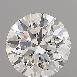 0.35 Carat Round E VVS1 EX GIA Natural Diamond