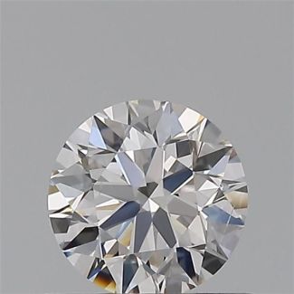 0.50 Carat Round G SI1 EX GIA Natural Diamond