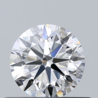 0.50 Carat Round G VVS2 VG GIA Natural Diamond