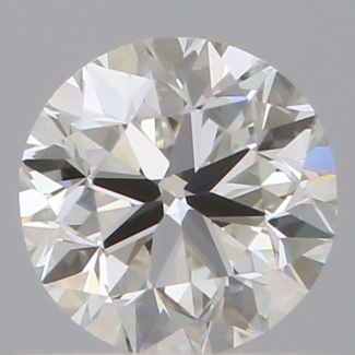 0.50 Carat Round H VVS1 VG EX GIA Natural Diamond