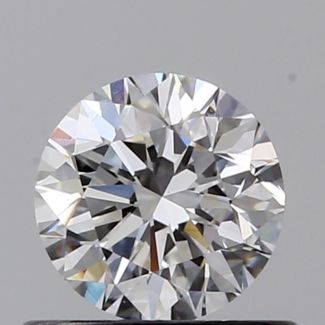 0.51 Carat Round D SI1 VG EX GIA Natural Diamond