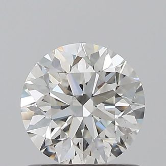 0.8 Carat Round G SI1 EX VG GIA Natural Diamond