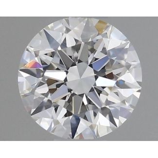 0.43 Carat Round G VVS1 EX GIA Natural Diamond