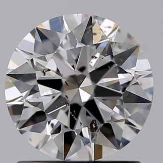 1.04 Carat Round F SI2 EX GIA Natural Diamond