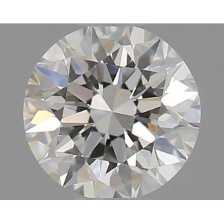 0.3 Carat Round H VVS1 EX GD GIA Natural Diamond