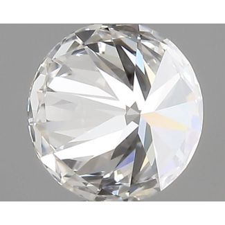 0.38 Carat Round F VVS2 EX GIA Natural Diamond