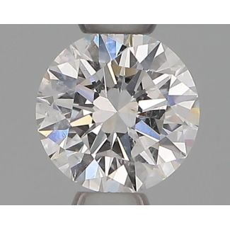 0.32 Carat Round D SI2 EX GIA Natural Diamond