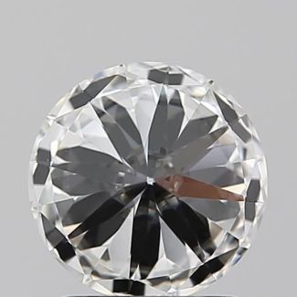 1.5 Carat Round F VVS2 EX GIA Natural Diamond