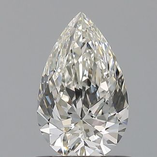 0.7 Carat Pear H IF - EX IGI Natural Diamond