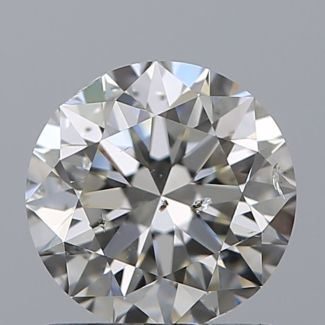 1.00 Carat Round I SI2 EX VG IGI Natural Diamond